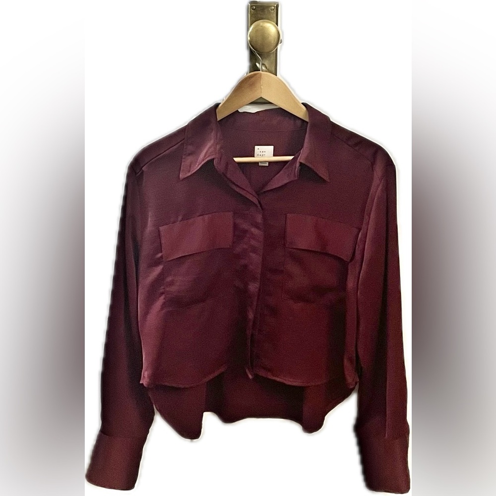 Red blouse